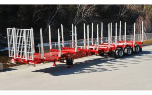 Manac Forestry-Log Trailers (Drop Chassis), New Design cps-23-1