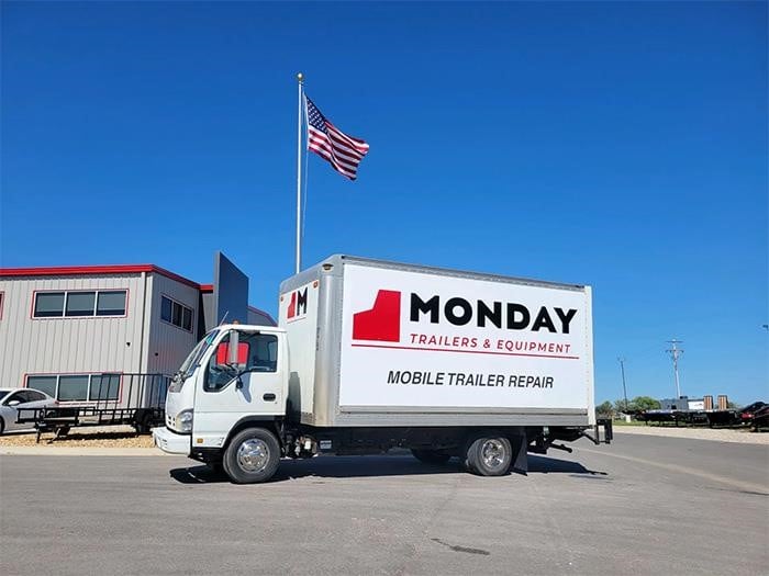 Monday Trailers Mobile Trailer Repair Truck